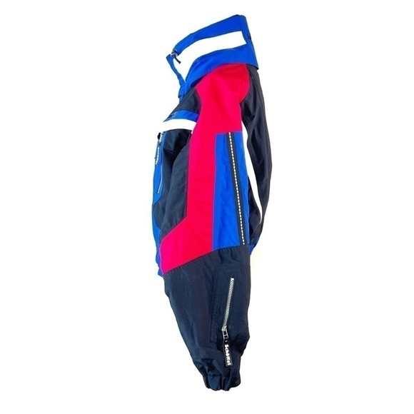 Schoffel Ski Jacket Gore-Tex Waterproof Size 6 Small 38 Red White Blue Black EUC - Picture 4 of 16